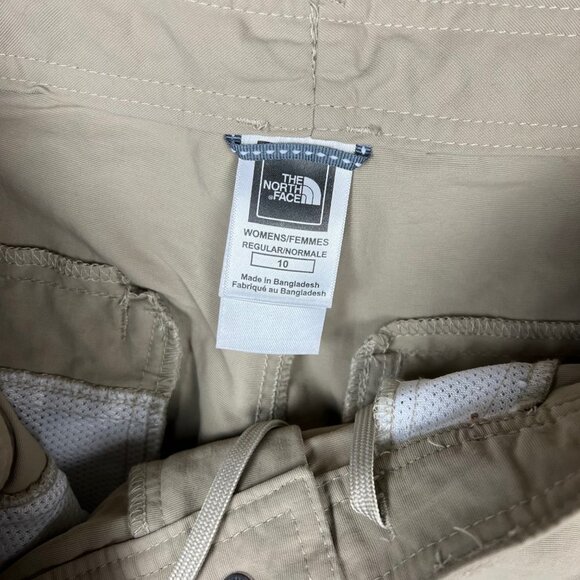 The North Face Hiking Cargo Pants Nylon Stow Pockets Women's Size 10 - Picture 5 of 10